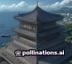 韩国恐怖惊悚片封面，废弃医院走廊与幽灵身影，深绿色调阴森压迫